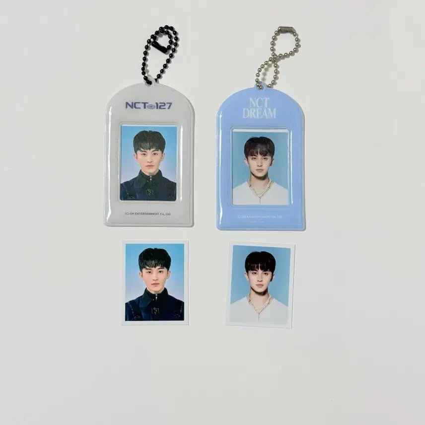 [BUNJANG] NCT 127 NCT Dream Mark Photoholder Keyring / NCT127 NCT DREAM 2024 마크 포토홀더 키링 증명사진 시그엠디