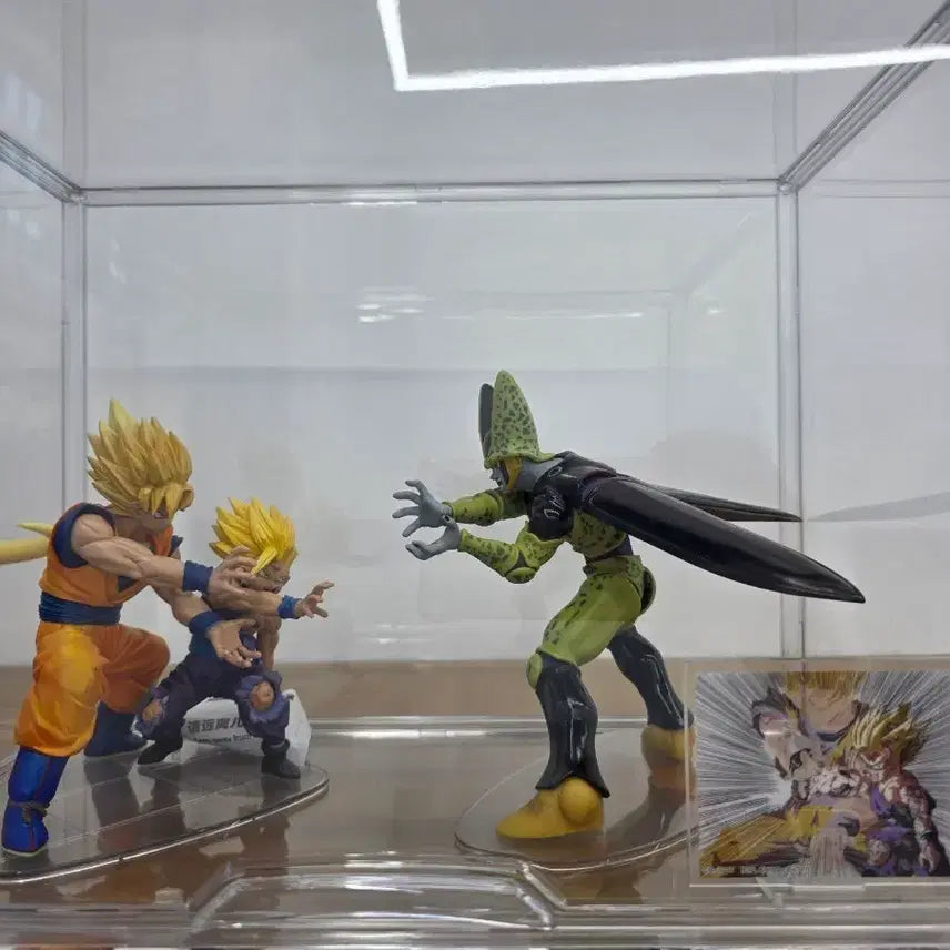 [BUNJANG] Banpresto Dragon Ball Dramatic Showcase Goku, Gohan, Cell 3-Figure Set / 드래곤볼 반프레스토 드라마틱 쇼케이스 손오공 손오반 셀 3종 칼박
