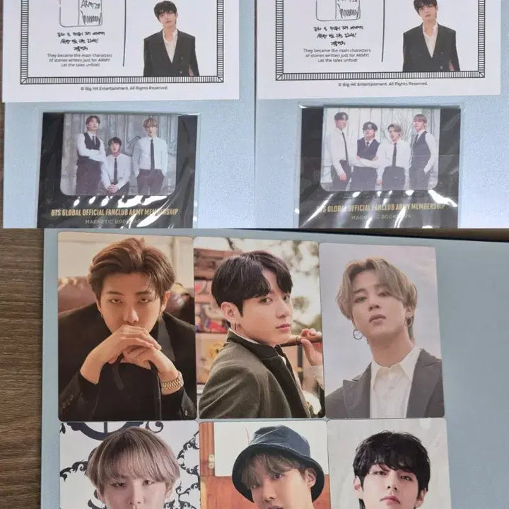 [BUNJANG] BTS ARMY Membership Kit Bookmark, Manual, and Photocard Bundle / 북마크+키트 설명서 V+방탄 포카 아미 멤버십 키트 bts
