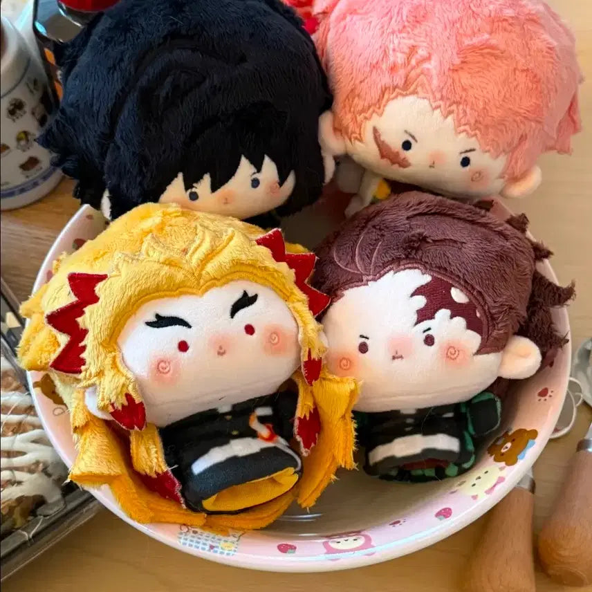 [BUNJANG] Demon Slayer: Kimetsu no Yaiba Tanjiro Kamado 10cm Plush Doll / 귀멸의칼날 귀칼 카마도 탄지로 솜인형 (10cm)