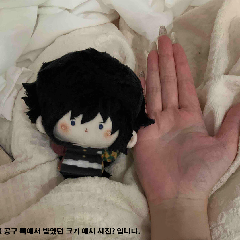[BUNJANG] Demon Slayer: Kimetsu no Yaiba Tanjiro Kamado 10cm Plush Doll / 귀멸의칼날 귀칼 카마도 탄지로 솜인형 (10cm)