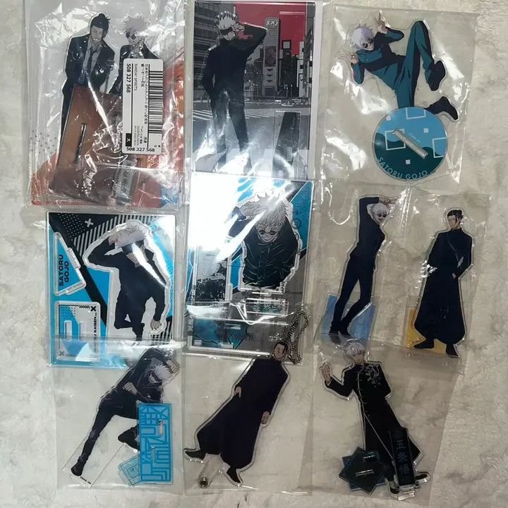 [BUNJANG] Jujutsu Kaisen Satoru Gojo &amp; Suguru Geto Acrylic Stand Bundle Set / 주술회전 고죠 사토루 게토스구루 아크릴 스탠드 일괄 양도