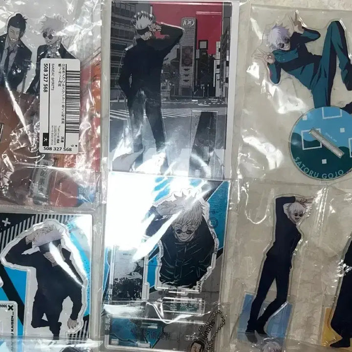 [BUNJANG] Jujutsu Kaisen Satoru Gojo &amp; Suguru Geto Acrylic Stand Bundle Set / 주술회전 고죠 사토루 게토스구루 아크릴 스탠드 일괄 양도