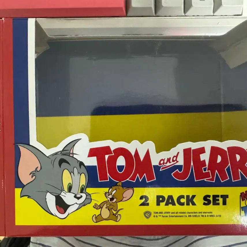 [BUNJANG] Non-Regulated Tom and Jerry Bearbrick 2-Pack Set (Unsealed, Good Condition) / 비정규 톰과 제리 베어브릭 2팩 세트 (개봉양품)