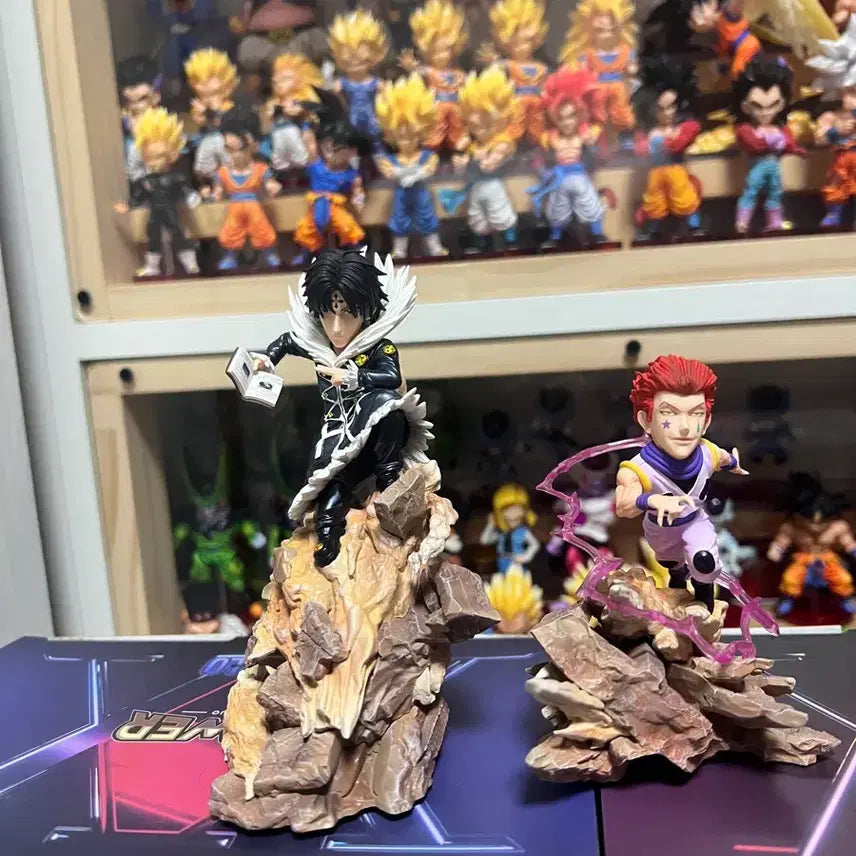 [BUNJANG] Power Hisoka Chrollo Resin World Collectable Figure / Power 히소카 클로로 레진월콜