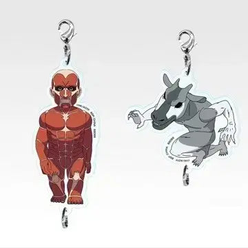 [BUNJANG] Attack on Titan Oversized Acrylic Keychain Ichiban Kuji Prize F / 초대형 아크릴 키링 진격의 거인 진격거 제일복권 쿠지 F상 아크릴 키링 초대형