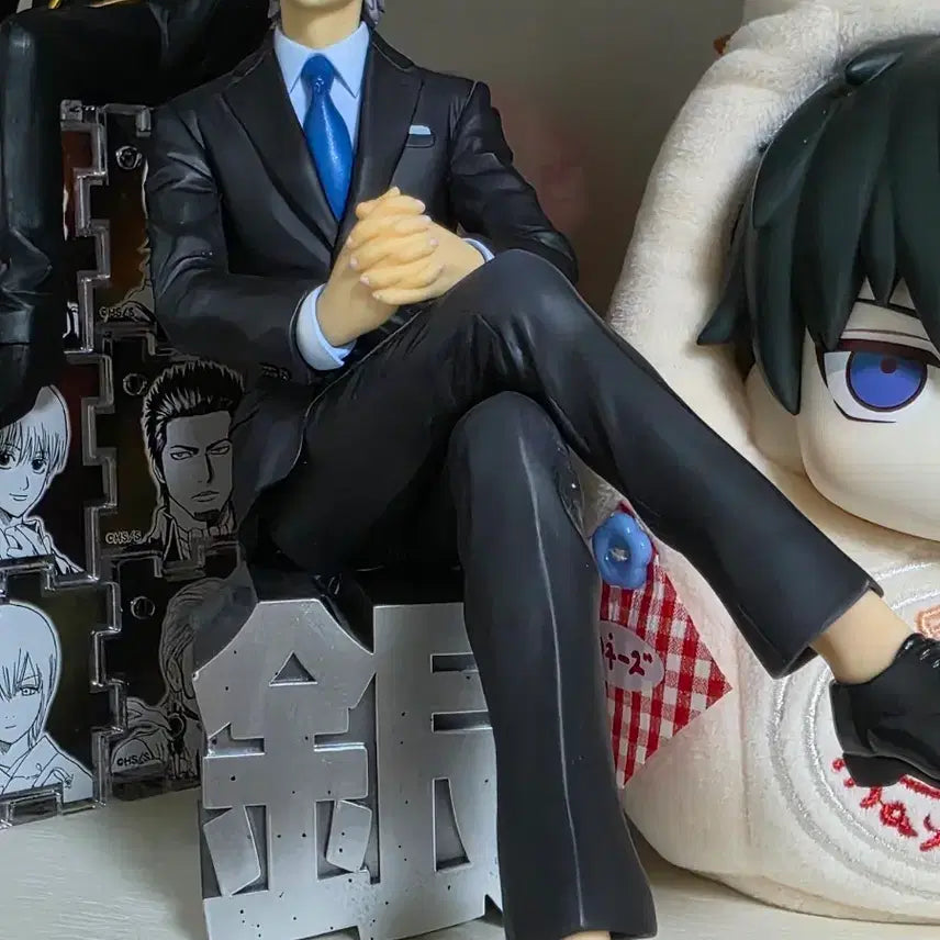 [BUNJANG] Gintama Gintoki Formal Suit Ver. Megahouse Figure / <화요일까지할인>은혼 긴토키 정장 gem 메가하우스 피규어