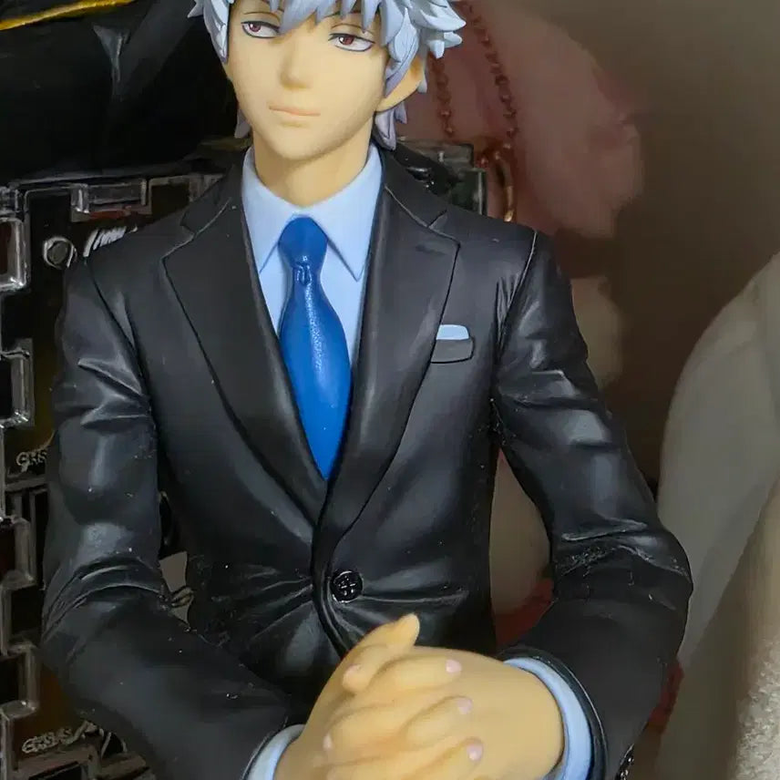 [BUNJANG] Gintama Gintoki Formal Suit Ver. Megahouse Figure / <화요일까지할인>은혼 긴토키 정장 gem 메가하우스 피규어