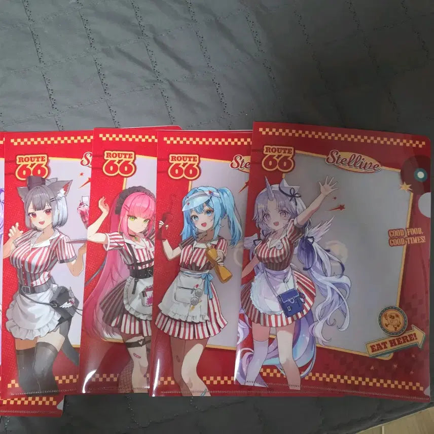 [BUNJANG] Stellive SIXSTAR Pop-Up File Set / 스텔라이브 SIXSTAR 팝업 파일 세트