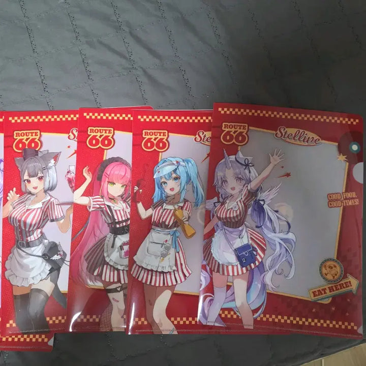 [BUNJANG] Stellive SIXSTAR Pop-Up File Set / 스텔라이브 SIXSTAR 팝업 파일 세트