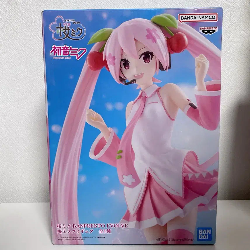 [BUNJANG] Banpresto Sakura Miku EVOLVE Figure (Sealed) / 미개봉 사쿠라 미쿠 반프레스토 EVOLVE 피규어