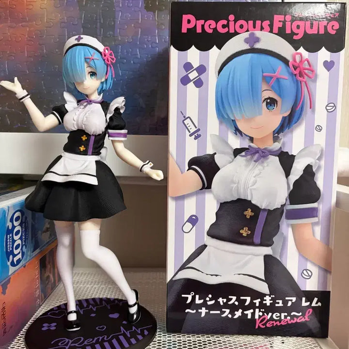 [BUNJANG] Re:Zero Rem Nurse Maid Figure / 리제로 간호사 너스 렘 피규어 메이드