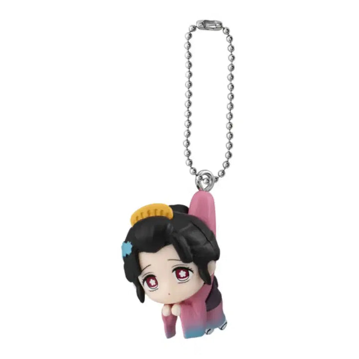 [BUNJANG] Demon Slayer Kimetsu no Yaiba Mugen Train Giyu Hakuji Koyuki Tanjiro Akaza "Daerong" Gacha Full Set (Bundle Set, Sealed) / 일괄,미개봉) 귀멸의칼날 귀칼 무한성 기유, 하쿠지,코유키, 탄지로,아카자 대롱 가챠 (풀세트)