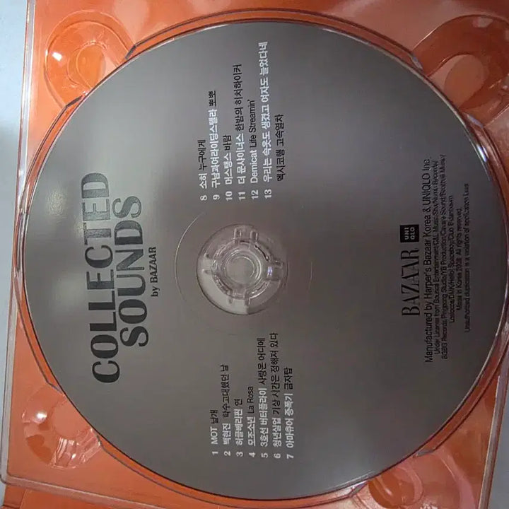 [BUNJANG] Various Artists Collected Sounds Vol.1 Compilation CD / 인디밴드 컴필레이션