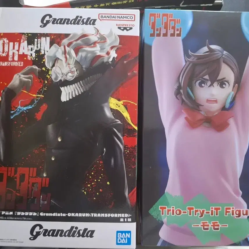 [BUNJANG] Dandadan Momoi Gurandista Figure Bundle Set / 단다단 후류 모모 그란디스타 오카룽 피규어 일괄