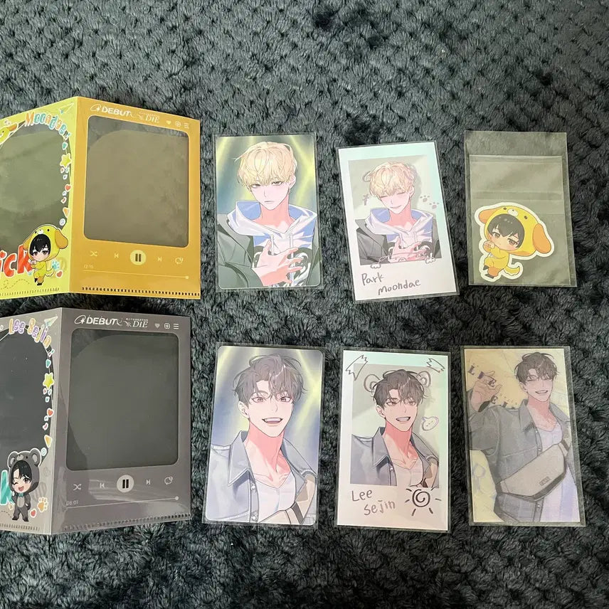 [BUNJANG] The Greatest Showman Taiwan Edition Acrylic Stand, Photocard, Photocard Holder Set (Moon Dae/Keun Se, Lee Se Jin) / 데못죽 대만판 아크릴 스탠드, 포카, 포카홀더(문대/큰세, 이세진)