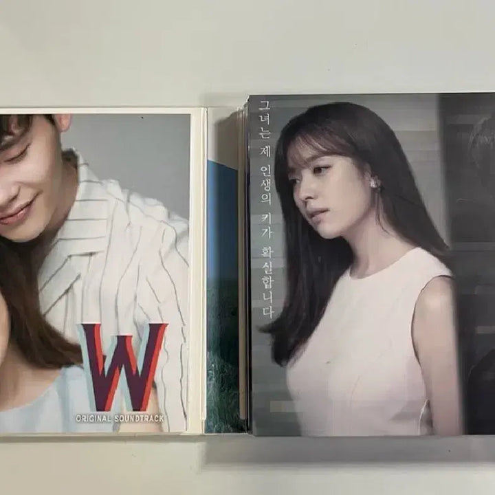 [BUNJANG] Drama W (Double U) OST CD + Notebook / 드라마 w (더블유) ost cd+공책