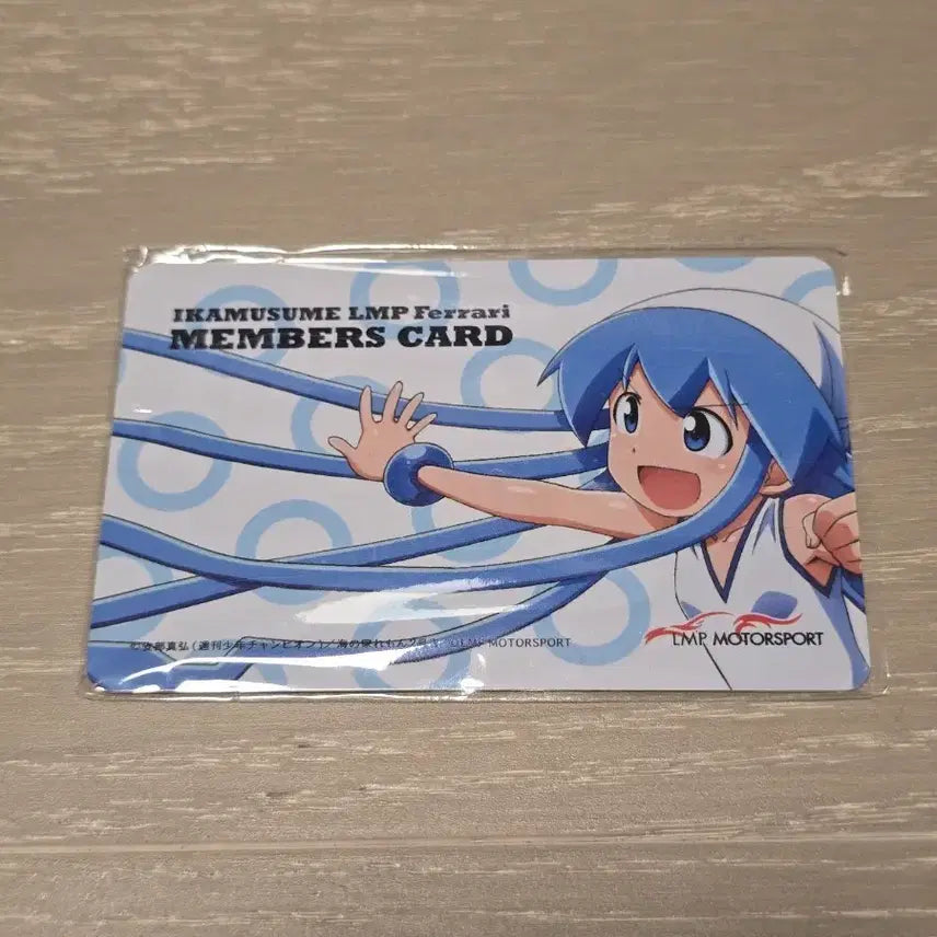[BUNJANG] Squid Girl Cheer VIP Card LMP Ferrari / 오징어소녀 응원 VIP카드 이카무스메 LMP 페라리