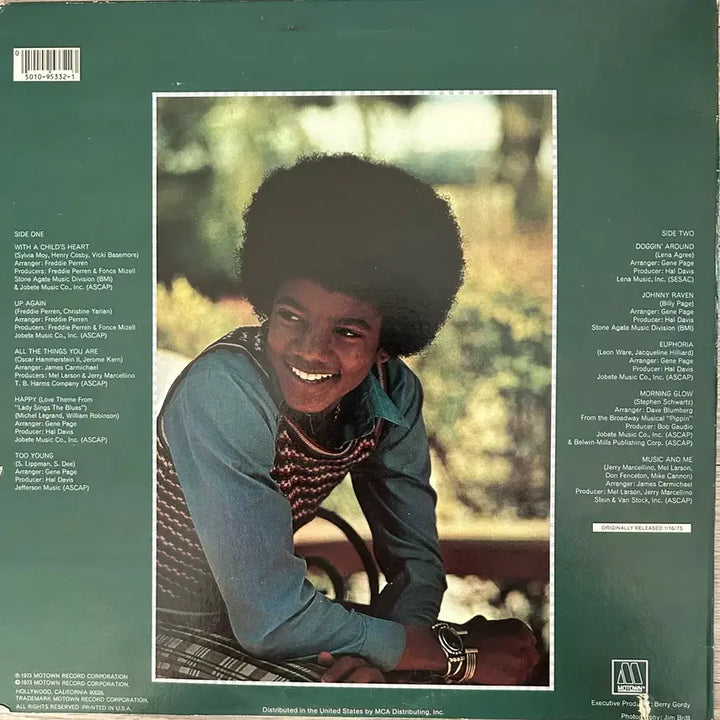 [BUNJANG] Michael Jackson Music &amp; Me LP (US Pressing) / 음반 LP <마이클 잭슨> Music &amp; Me