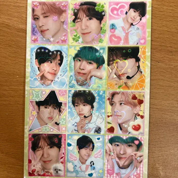 [BUNJANG] NCT WISH Unofficial Goods Sticker Set / 엔시티위시 비공굿 스티커 판매