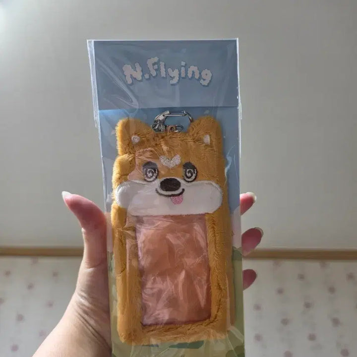 [BUNJANG] N.Flying Drumgae Dongmengyi Photocard Holder Keyring / 엔플라잉 팝업굿즈 드럼개 동멩이 포토카드홀더키링