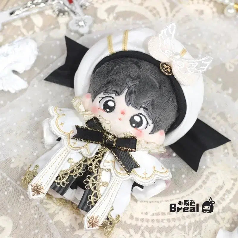 [BUNJANG] 10cm Doll Clothes Outfit Set Breal Triple Cream Wardrobe / 10cm 인형옷 breal 브릴성가대 트리플크림 옷장 무속성 솜깅옷