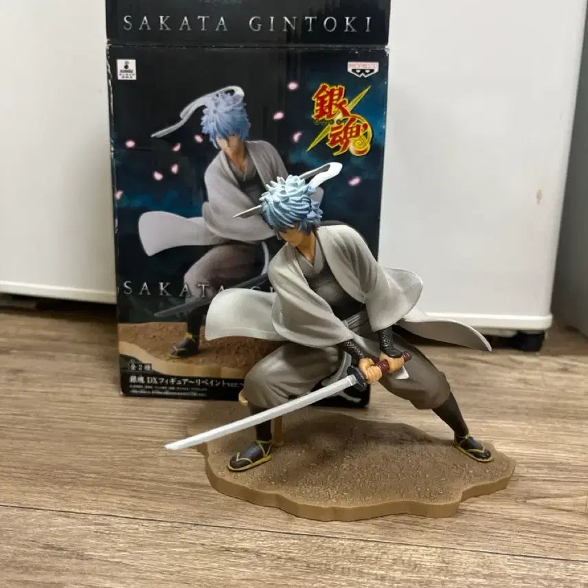 [BUNJANG] Gintama Gintoki Shirahachiya DX Figure Repaint Banpresto / 은혼 긴토키 백야차 DX 피규어 리페인트 반프레스토