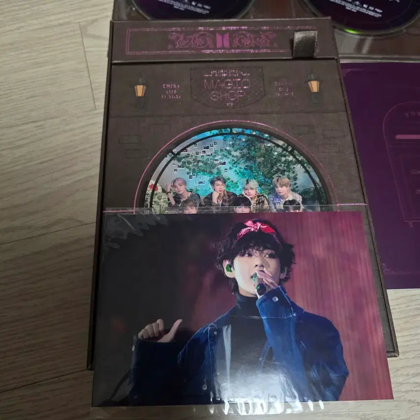 [BUNJANG] BTS Japan Magic Shop Blu-ray V Photocard Set / 방탄 일본 매직샵 블루레이 태형 인화사진 포함 풀셋양도. bts 일직샵 뷔