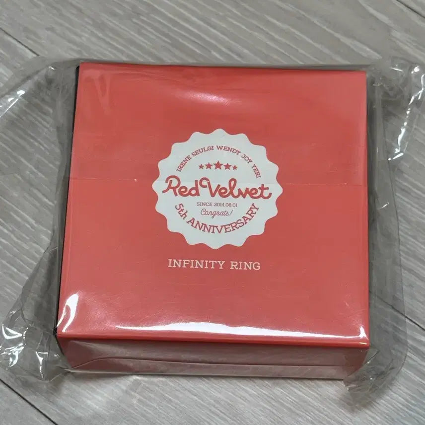 [BUNJANG] Red Velvet 5th Anniversary Infinity Ring / 레드벨벳 5주년 인피니티 반지