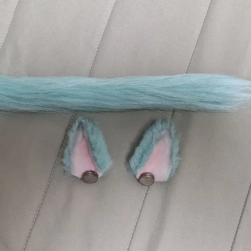 [BUNJANG] Cat Ear &amp; Tail Accessory Set for MDD/MSD 1/4 Dolls / MDD MSD 1/4 인형용 고양이 귀 꼬리 악세사리 판매합니다