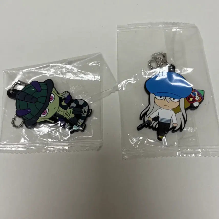[BUNJANG] Hunter x Hunter Kaito &amp; Meruem Rubber Strap Gacha Keychain Bundle Set / 일괄) 헌터헌터 카이토 메르엠 러버스트랩 가챠 키링