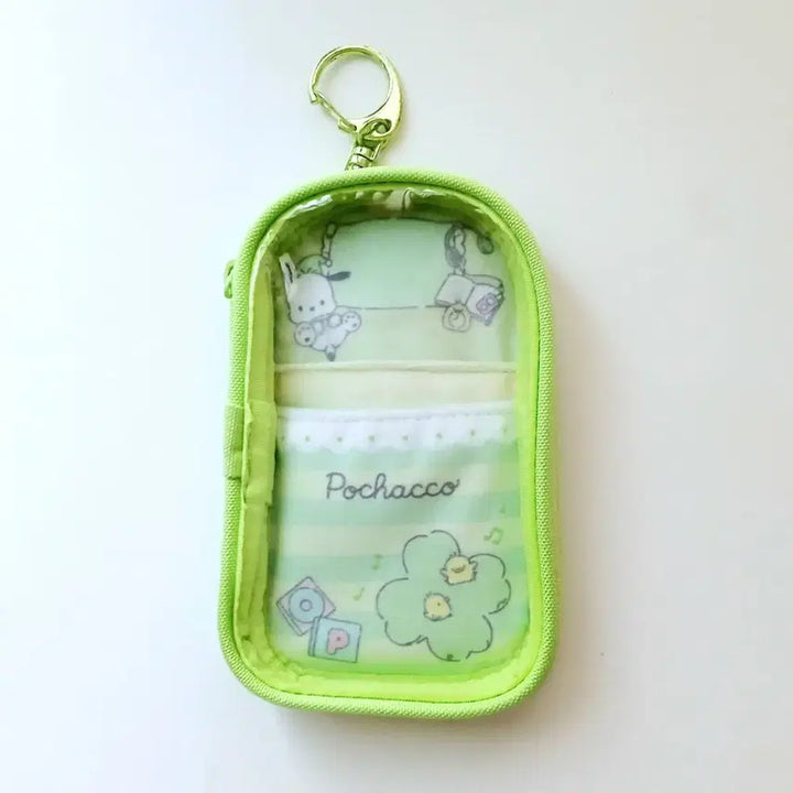 [BUNJANG] Sanrio Pochacco Acrylic Stand Holder Keychain Storage Case / 산리오 포챠코 아크릴스탠드 홀더 키링 보관 포차코 보관함 산리오 엔조이