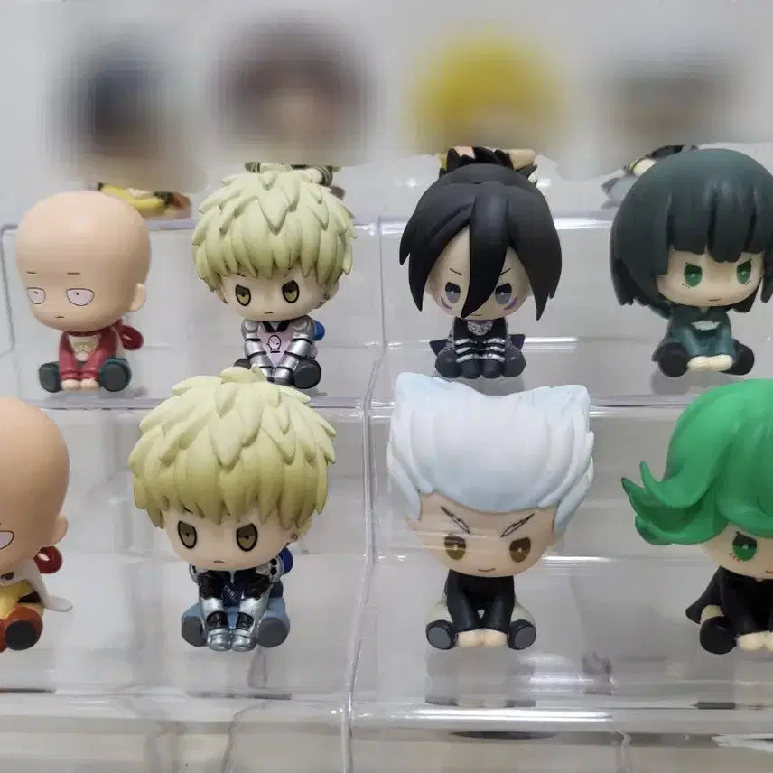 [BUNJANG] One-Punch Man Wind-Up Petatto Gacha Figures Set / 원펀맨 태엽 펫타토 가챠 피규어 8종 일괄