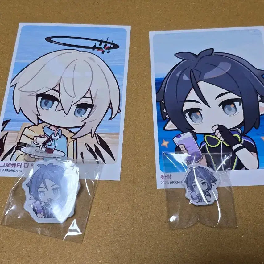 [BUNJANG] Arknights Collaboration Cafe Special Set 1 (Lappland, Executor) / 명일방주 콜라보 카페 특전 세트 1 (좌락, 이그제큐터)