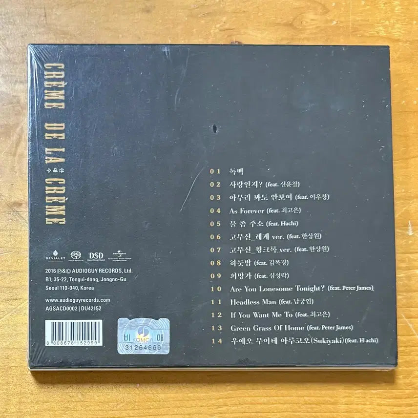 [BUNJANG] Hahn Dae-soo 14th Album SACD (Sealed) / 한대수 14집 시디 (미개봉) -SACD-