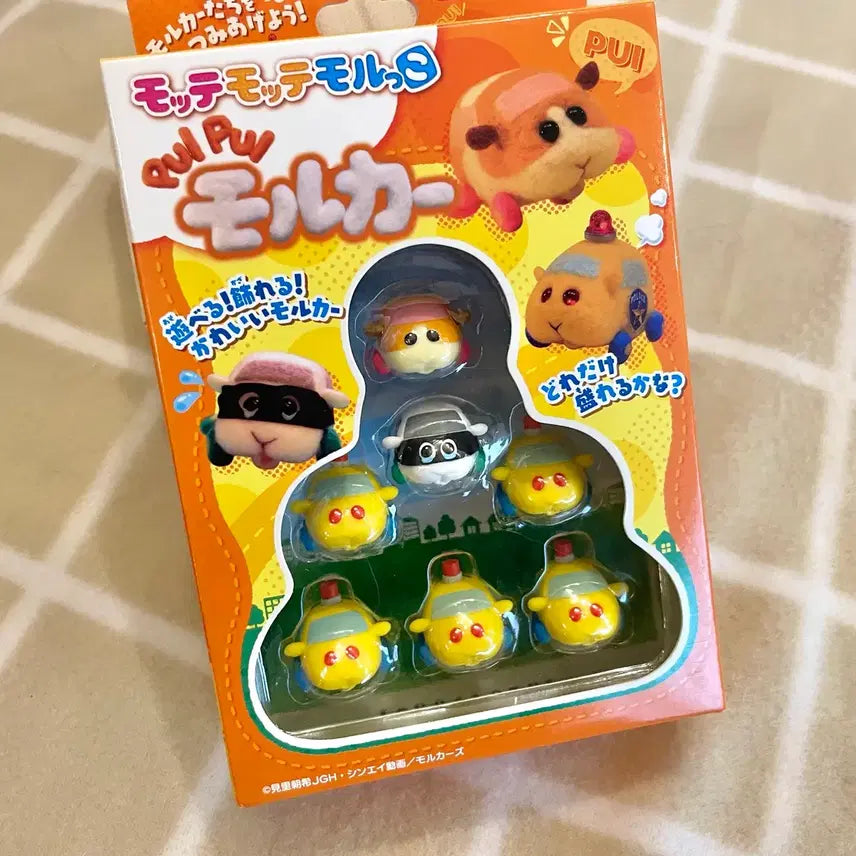 [BUNJANG] Vui Vui Morucca Stacking Play Mini Figure (Sealed) / (미개봉) 뿌이뿌이 모루카 쌓기 놀이 미니 피규어