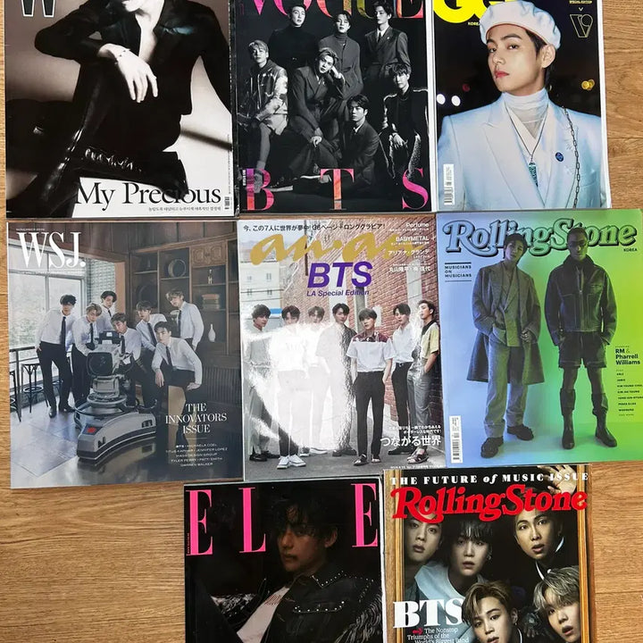[BUNJANG] BTS Magazine Bundle Set / BTS 커버/화보 잡지 일괄