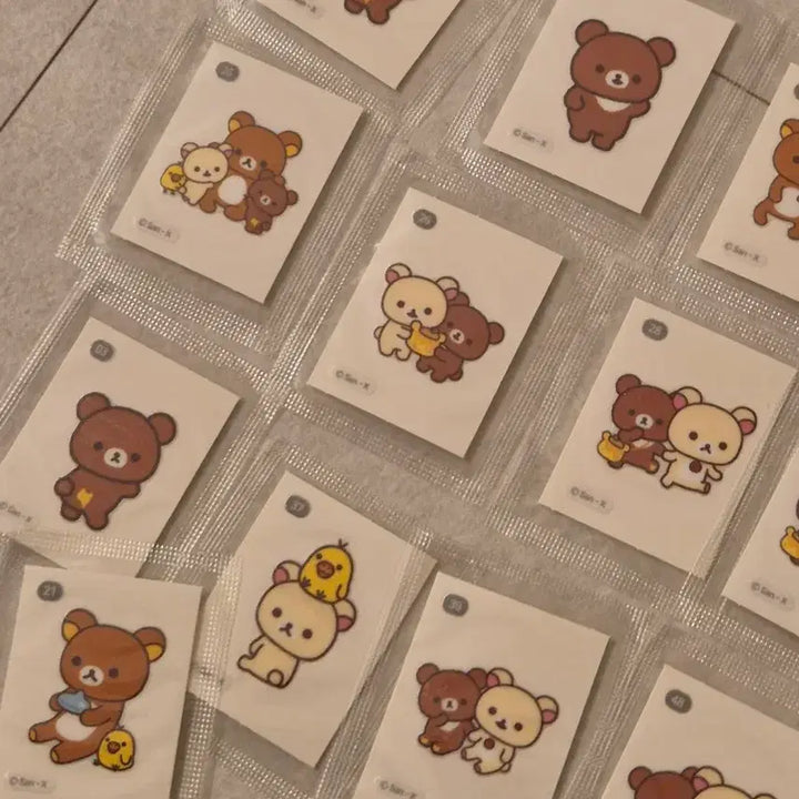 [BUNJANG] Rilakkuma Discontinued 24 Types Sticker Bundle Set / 오늘만할인[일괄]리락쿠마 띠부실 24년도 단종템