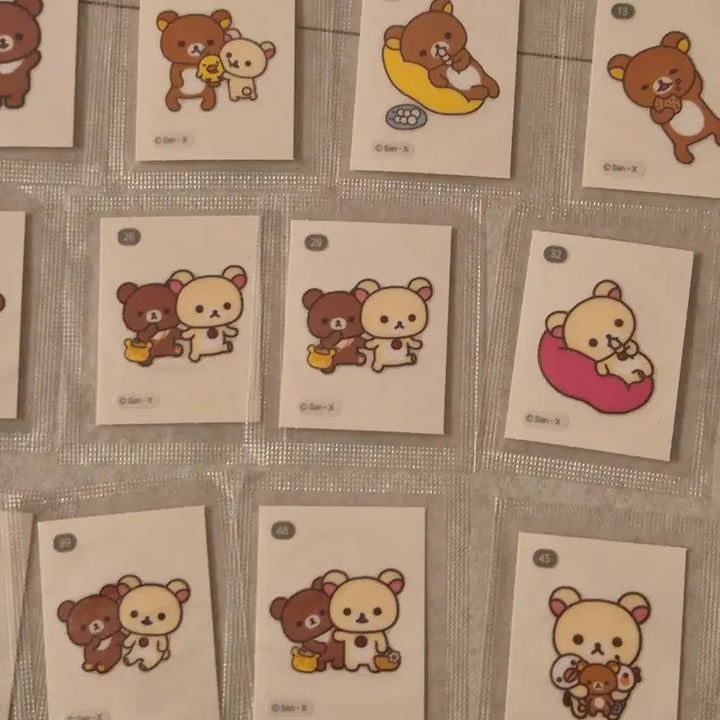 [BUNJANG] Rilakkuma Discontinued 24 Types Sticker Bundle Set / 오늘만할인[일괄]리락쿠마 띠부실 24년도 단종템