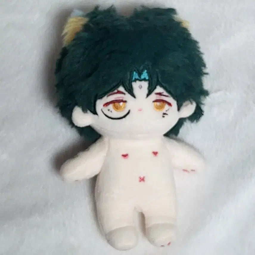 [BUNJANG] Genshin Impact Xiao Element Custom Plush Doll / 10cm솜인형 원신 소 속성 꾸벅소 비공식 누이 인형
