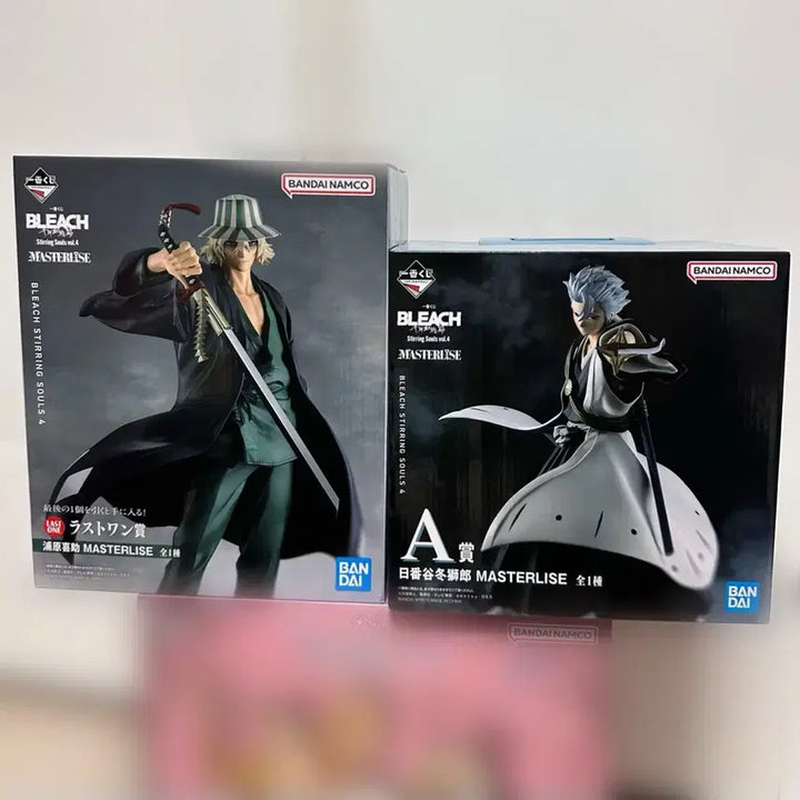 [BUNJANG] Bleach Ichiban Kuji Kisuke Urahara &amp; Toshirō Hitsugaya A Prize Figure Set (Last One Prize Included) / 블리치 제일복권 이치방쿠지 우라하라 키스케 라스트원 히츠가야 토시로 A상 피규어 미개봉 일괄