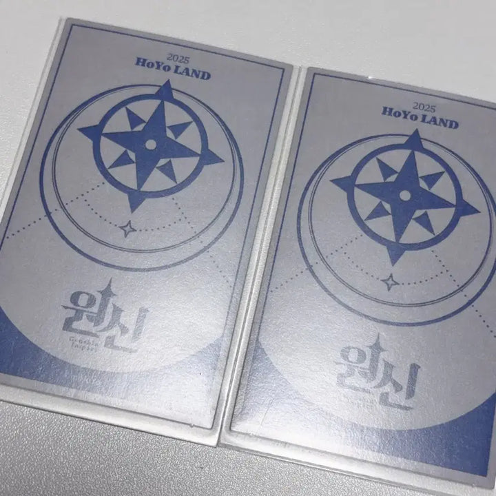 [BUNJANG] Genshin Impact Hoyoland Photocard Set - Neuvillette &amp; Tartaglia / 원신 2025 호요랜드 포토카드 느비예트 타르탈리아 세트