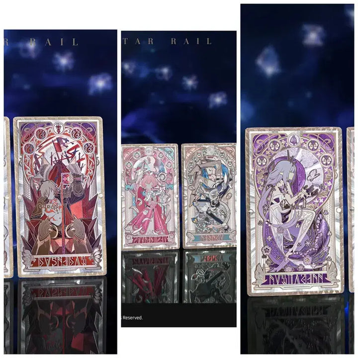 [BUNJANG] Descendants of the Golden Age Hologram Card Hyacinth Cypher Set / 황금의 후예 굴절 홀로그램 카드 마이데이 카스토리스 히아킨 사이퍼 세트 붕괴 스타레일