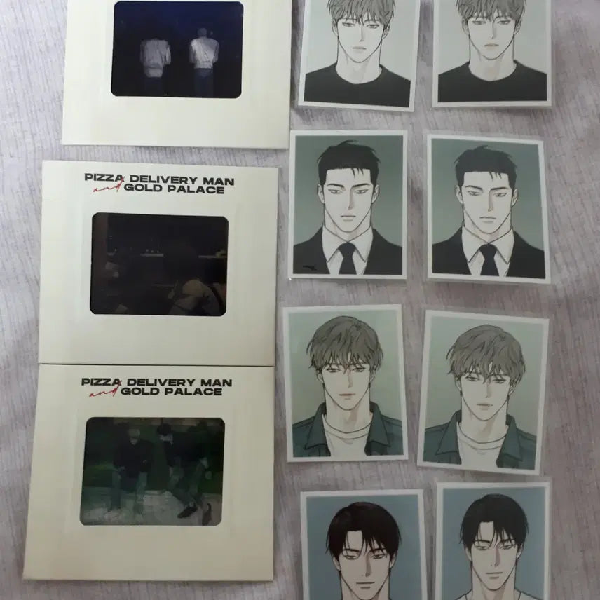 [BUNJANG] Pizza Delivery Man and the Golden Palace Pizza Box Goods Set / 피달부 피자배달부와골드팰리스 피자박스 굿즈 세트 새상품 어피 물가의밤 징크스