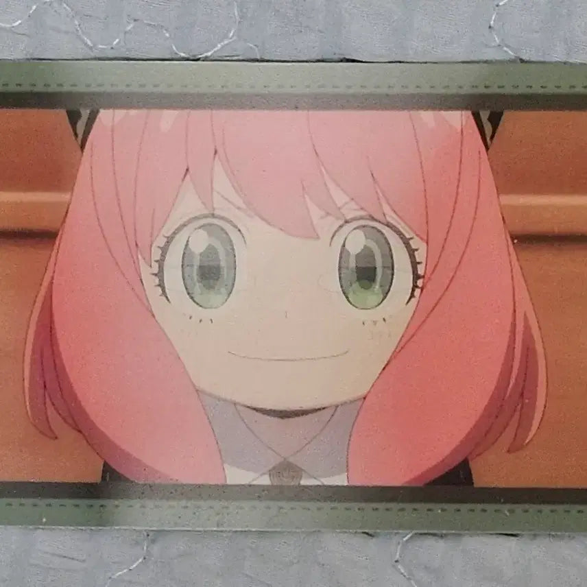 [BUNJANG] Spy x Family Anya Lenticular Glasses Cleaner Collab Cafe POB / 스파이 패밀리 아냐 렌티큘러 안경클리너 콜라보카페 특전