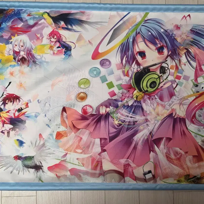 [BUNJANG] Kamiya Yuu No Game No Life Gridman B2 Tapestry / 카미야 유우 B2 태피스트리 노겜노라 그리드 패킷 언젠가 천마의 검은토끼