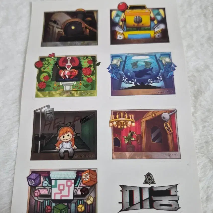 [BUNJANG] Jamtteul Migoong Sticker / [잠뜰] 미궁 스티커