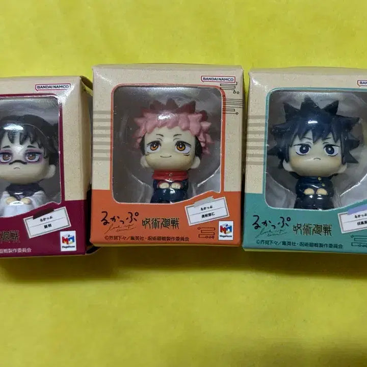 [BUNJANG] Jujutsu Kaisen Mini Look-Up Yuji Itadori Megumi Fushiguro Choso Bundle Set / 주술회전 미니 룩업 유지 메구미 쵸소우
