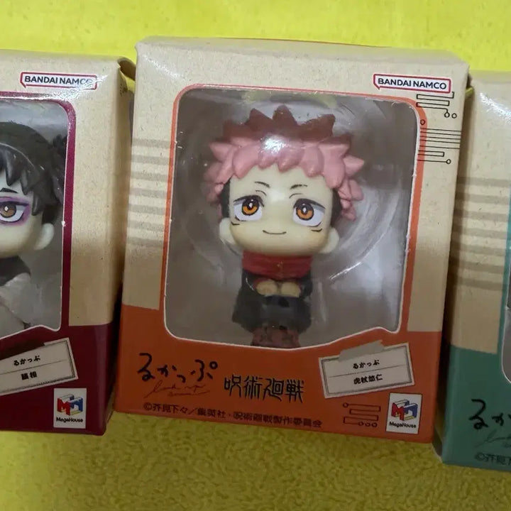 [BUNJANG] Jujutsu Kaisen Mini Look-Up Yuji Itadori Megumi Fushiguro Choso Bundle Set / 주술회전 미니 룩업 유지 메구미 쵸소우