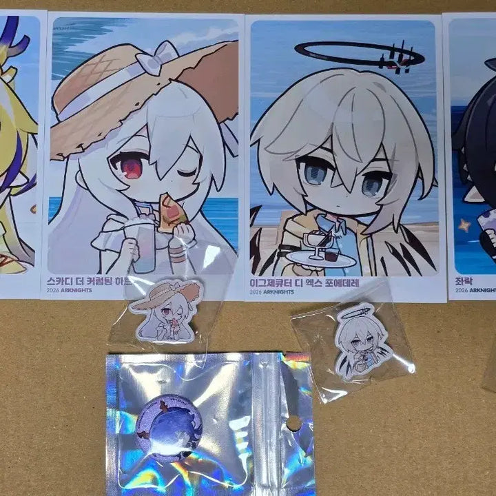 [BUNJANG] Arknights 6.5th Anniversary Collaboration Cafe Special Set / 명일방주 6.5주년 콜라보 카페 특전 세트